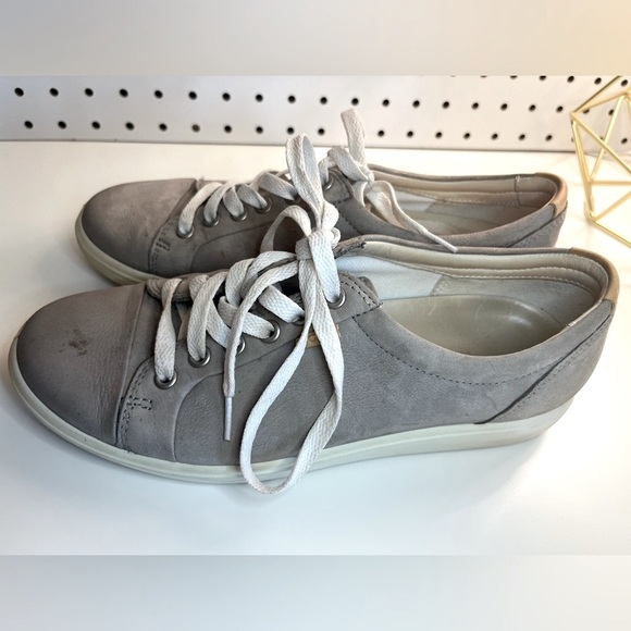ECCO Soft 7 Women's Leather Casual Classic Solid Sneaker Size 8 - Picture 13 of 16